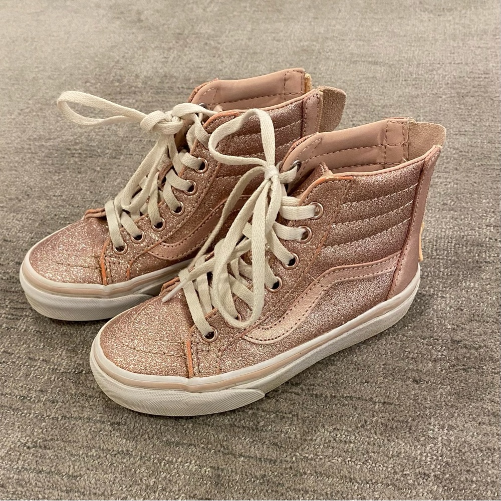 Girls Zip high tops